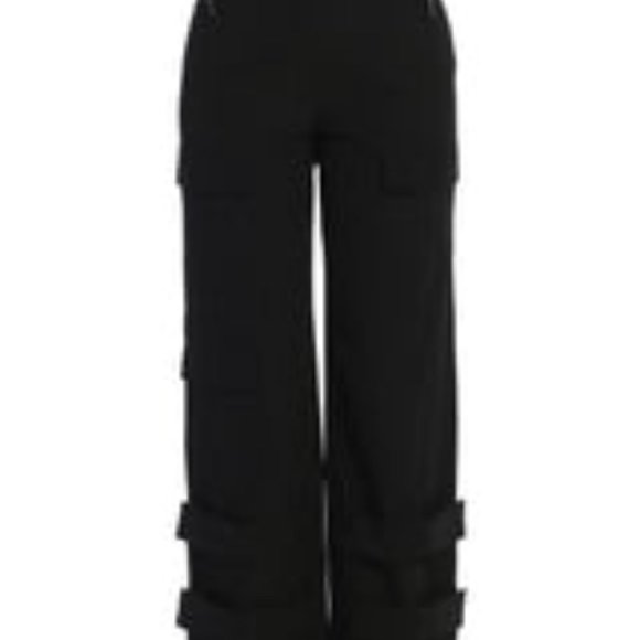 JLUX LABEL BLACK NYAH NYLON UTILITY PANTS - Picture 4 of 4